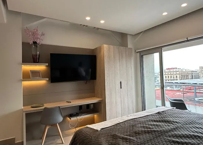 Loft Nuevo De Lujo Con Balcon Privado Y Vista Historica En El Corazon De La Ciudad De Mexiko-Stadt